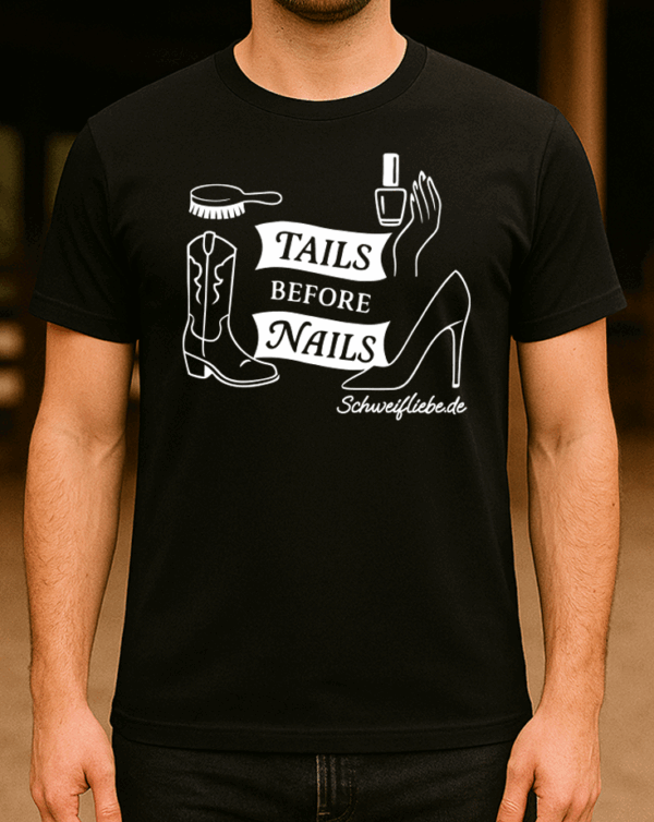 T-Shirt - Tails before Nails (Western Edition)